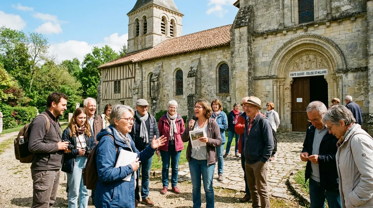 Community discovery walk around the village of Norgeat