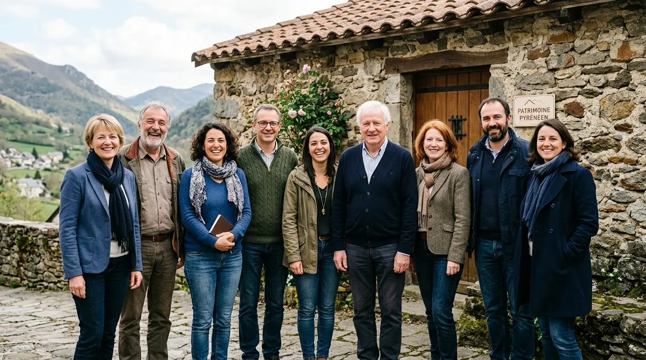 Board of Directors and volunteer coordinators of the Association de Sauvegarde